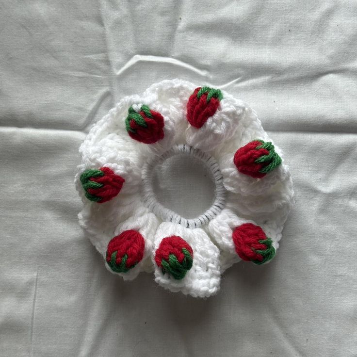 Scrunchies Rajut Handmade